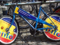 Get around on one of the city\'s colourful public bikes Copenhagen3