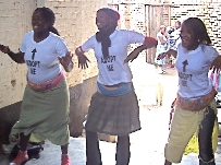 Rehearsals in the Warehouse, Blantyre for Mercy Madonna of Malawi Malawi3
