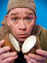 Todd Carty as Patsy in Monty Python\'s Spamalot Pic: Eric Richmond ToddCartyasPatsyinMontyPythonsSpamalotPhotobyEricRichmondW1BA63493